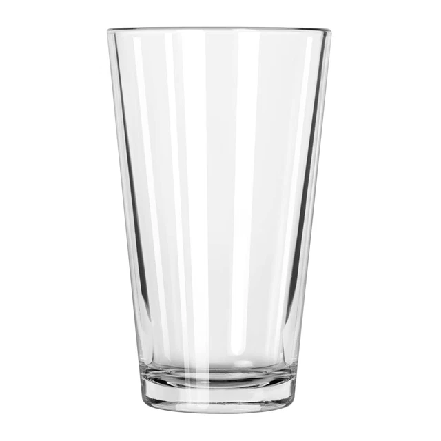 1639HT Restaurant Basics Mixing Glass, Heat-Treated, 16 Oz. (Pack of 24)