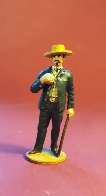 Wild West Boomtown folk 54 mm White Metal Kit saloon drinker Hunter