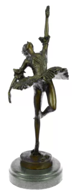 Bailarina Bronce Estatua Figura Escultura Bailarina Caliente Reparto Figure