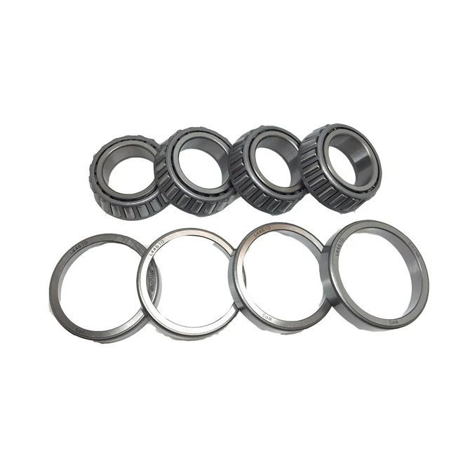 Four New Taper Cones & Tapered Cups Universal Fit Trailer Hubs 4 & 5 Lug 2500 LB