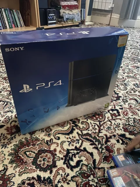 Sony PlayStation 4 500GB Home Console - Jet Black