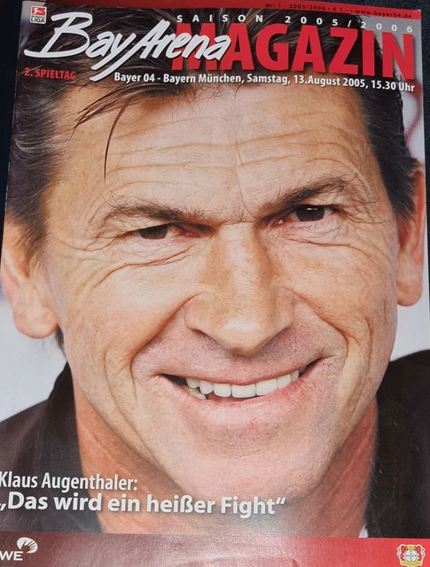 2005/06 1.BUNDESLIGA BAYER 04 Leverkusen FC Bayern München EUR 1,00