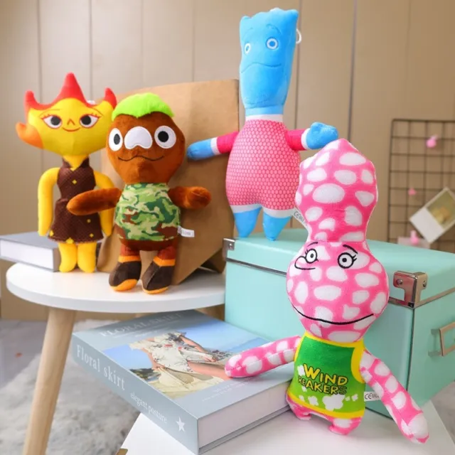 Crazy Elemental City Plush Toy Cute Cartoon Soft Stuffed Animal Doll Kids Gifts 2