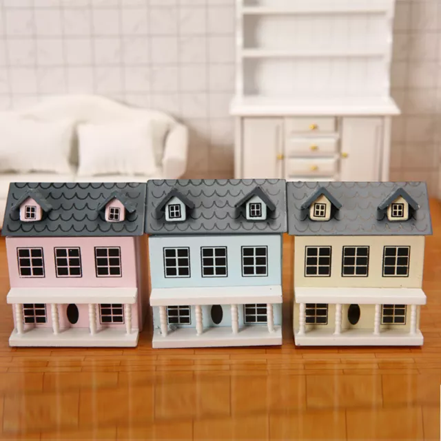 Nursery Toy 1/12 Scale Dollhouse Miniatures Villa Furniture Accessory Wooden