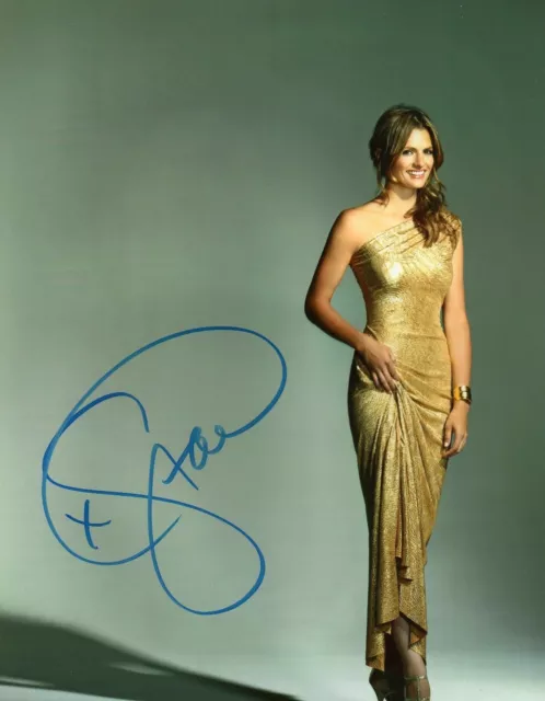 Stana Katic Autographed Signed A4 Pp Poster Photo Print 43