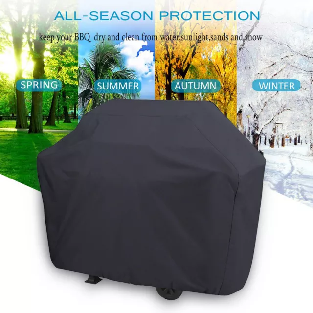 Waterproof BBQ Cover Protector for Outdoor Garden Patio Barbecue UK 2