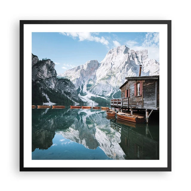 Affiche Poster 91x61cm Tableaux Image Photo Dor Plume Noir Wall Art