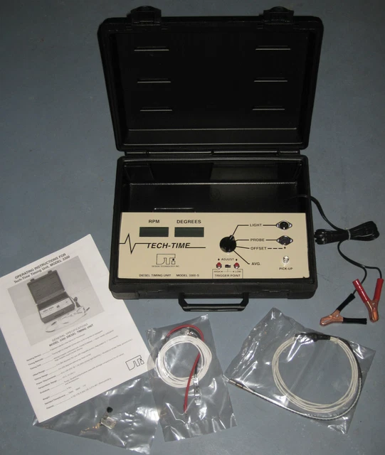 DTI TECH*TIME INJECTION Pump Timing*W HMMWV GAUGE*Tach & Time*6.2 GM ...
