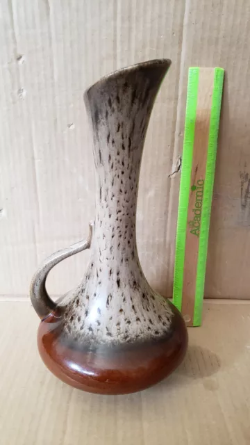 Royal Haeger Pottery Pitcher /Vase - Brown & Tan