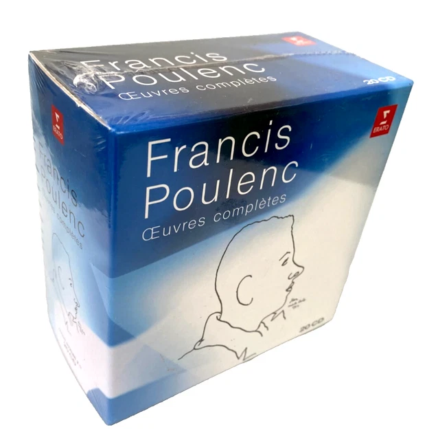 FRANCIS POULENC - Oeuvres Completes. Box 20 Cd Emi Digipack