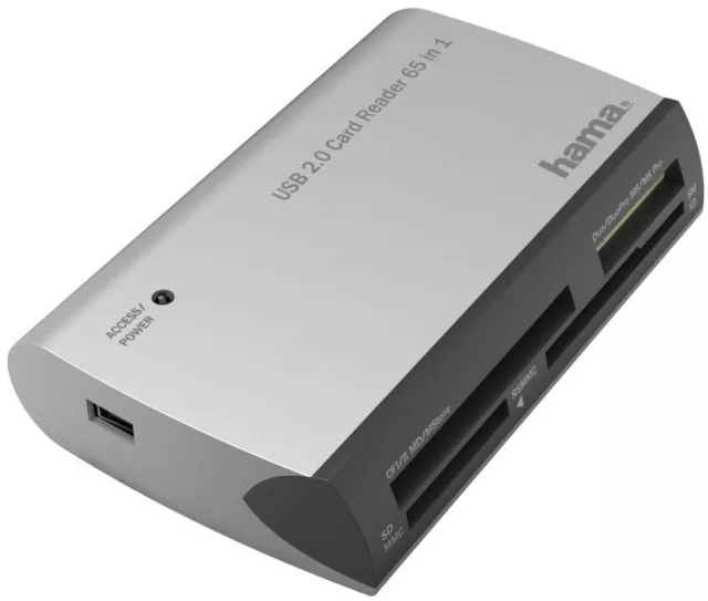 Hama Card-Reader-/Adapter USB-Kartenleser All in One