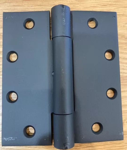 NEW BLACK COMMERCIAL DOOR HINGES 4.5 X 5 - HAGER AB750 - PACK OF 3 - Free Ship
