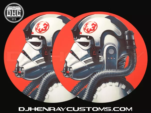 At At pilot Dj Slipmats (pair) sl1200mk2 mk5 m3d m5g Technics or any turntable