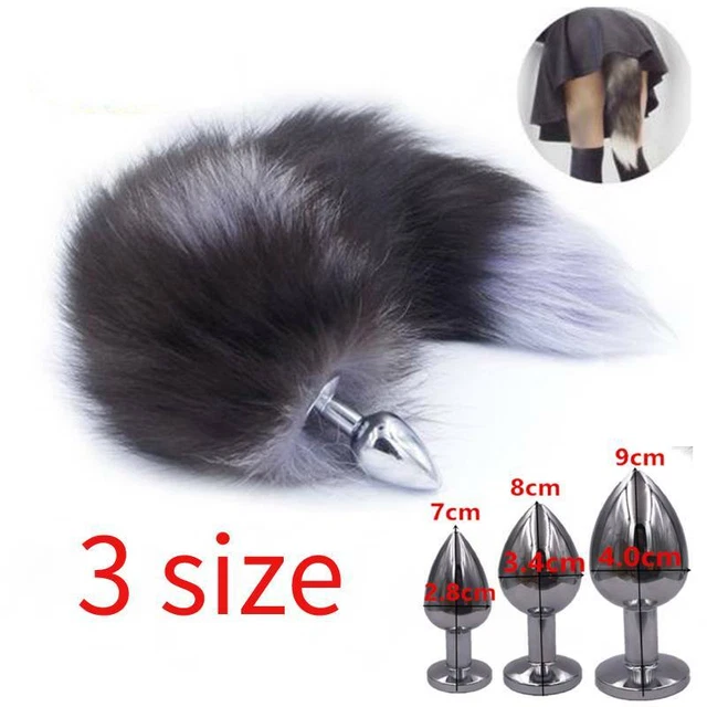 WOMEN GAY FAUX Fox Tail Plug Anal Butt Stopper Stainless Steel Adult Toys 6.49 - PicClick UK WOMEN GAY FAUX Fox Tail Plug Anal Butt Stopper Stainless Steel Adult Toys 6.49 - PicClick UK