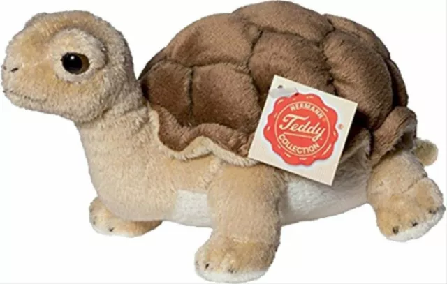 Plüschtier Schildkröte Teddy Hermann ca. 20 cm Kuscheltier Begleiter ab Geburt