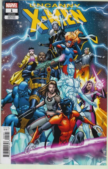 UNCANNY  X-MEN  1   Marvel  2019  Retailer Incentive 1 for 25 Variant by PACHECO
