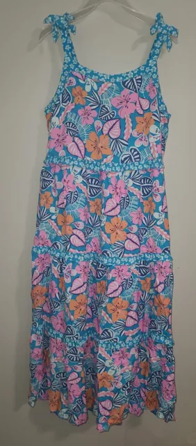 New Girls Cat & Jack Long Maxi Summer Sundress Size Xxl 18