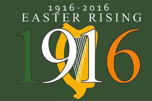 Easter Rising 1916 - 2016 Flag - 5x3' - Irish Republican Rebel Ireland Centenary