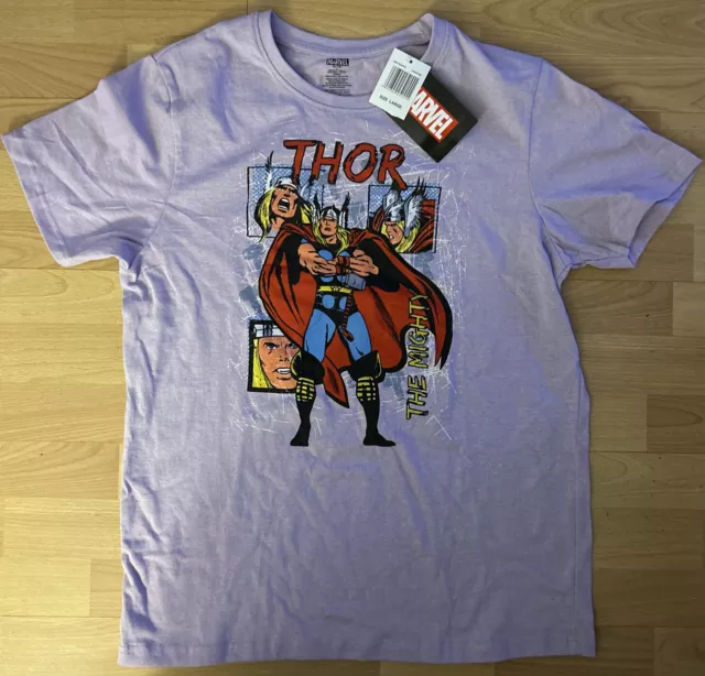 2022 New Large Marvel Comics The Mighty Thor Shirt