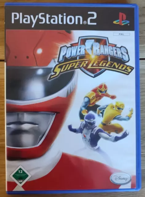 Power Rangers Super Legends (Playstation 2, PS2, 2007) Top Titel CIB Gut selten