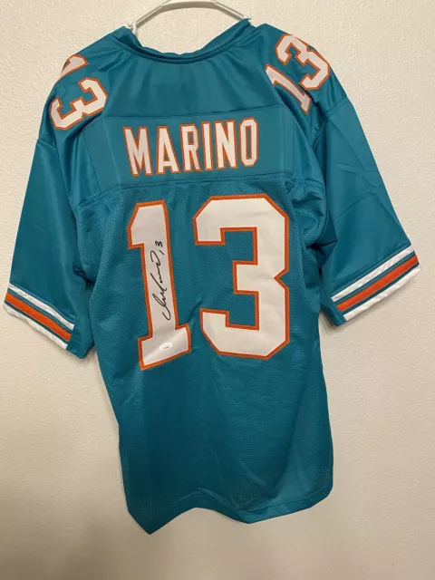 Dan Marino Miami Dolphins Signed Autograph Jersey JSA Witnessed Certified 3