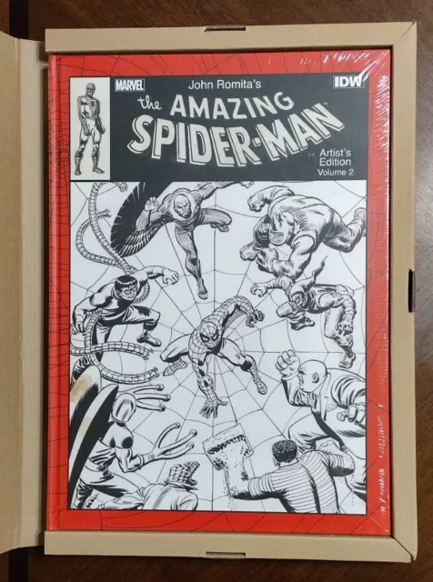 John Romita's Amazing Spider-Man Artist's Edition Vol 2 HC IDW New Sealed Marvel