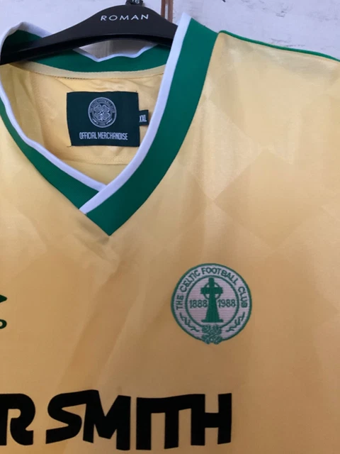 Celtic 1988 centenary away shop shirt