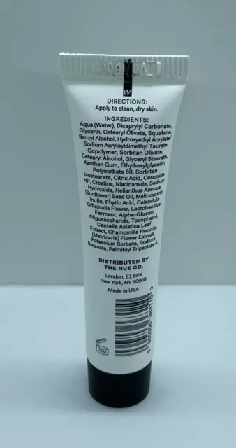 NEW The Nue Co Barrier Culture Moisturizer Travel Size 15ml/0.5oz SEALED AUtHNTC 2