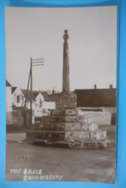 RP Postcard POSTED 1935 THE CROSS CONGRESBURY Nr BRISTOL SOMERSET