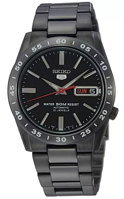 SEIKO SEIKO5 SNKE03K1 Black Automatic Men's Watch New in Box from Japan
