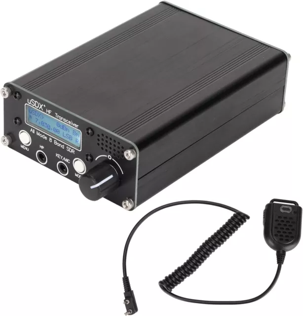 Mobile Transceiver, QRP HF Transceiver Amateur Ham Radio SDR 8 Band Full Mode HF