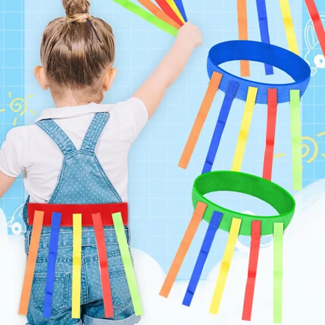 Catch Tail Training Grasp Belt Color Train Training Toys for Children