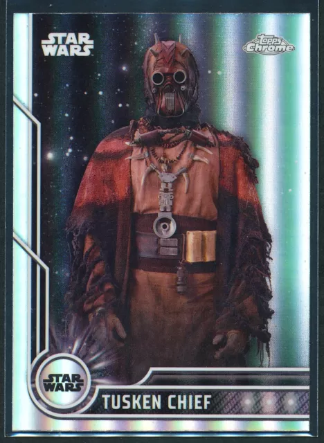 Tusken Chief 2023 Topps Chrome Star Wars Refractor #94