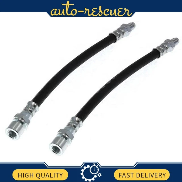 Centric Parts Rear Brake Hydraulic Hose 2x for 1967 till 1977 Volkswagen Beetle
