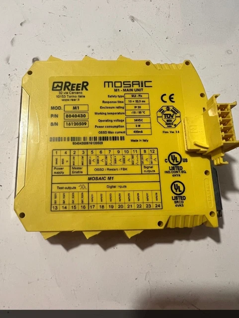 🔥Reer M1 Mosaic Main Control I/O Expansion Unit 8040430. FREE SHIPPING🇺🇲