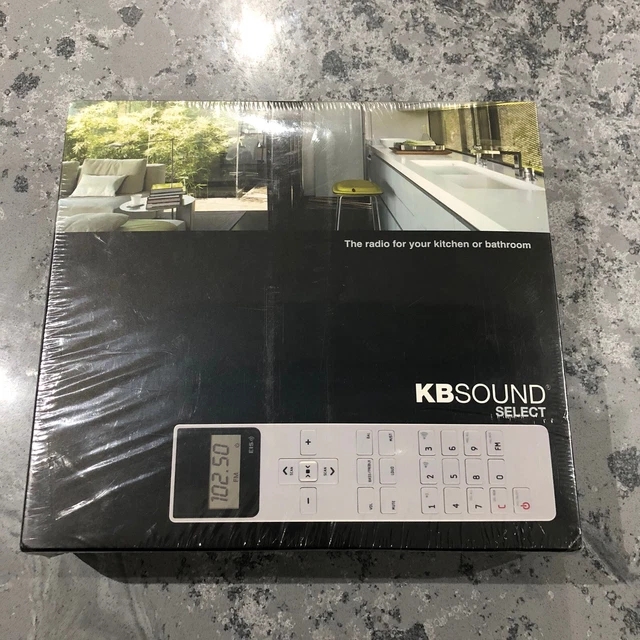 KB SOUND SELECT 40305 FM Radio 2.5" Ceiling Speaker System - Bathroom ...