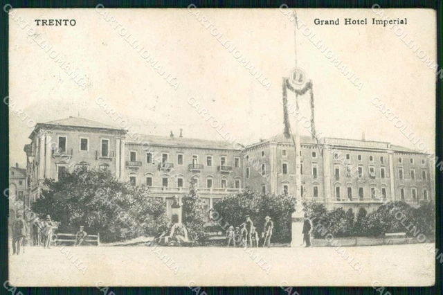 Trento Città Grand Hotel Imperial cartolina RT3662
