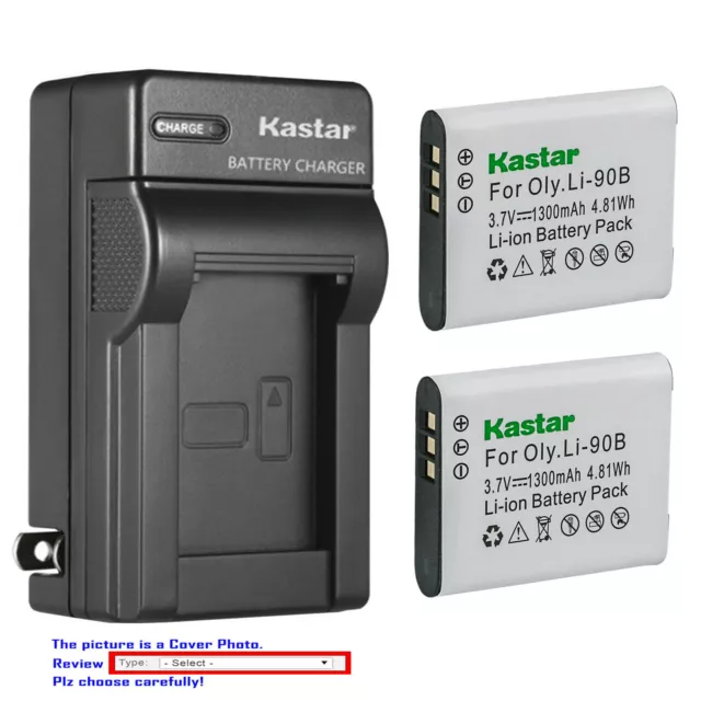 Kastar Battery Wall Charger for Ricoh DB-110, Ricoh THETA S 360 Spherical Camera
