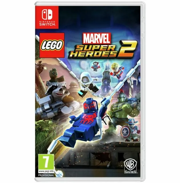 Lego Marvel Super Heroes 2 Switch Game 7 Years - Used