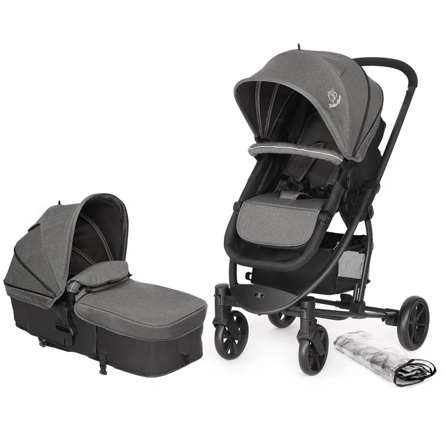 Baby Pushchair Lightweight Stroller Portable Folding Pram Baby Cart w/ Raincover