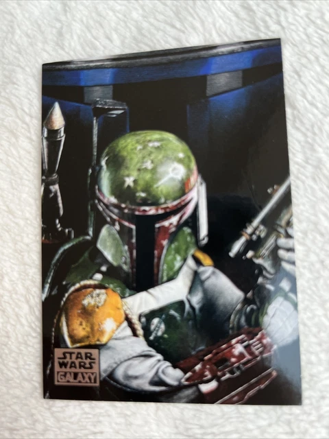 2018 Star Wars Galaxy base card #30 - Boba Fett Bounty Hunter