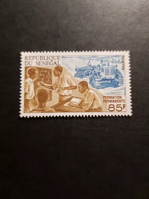 Briefmarke Afrika Senegal Training N°415 Neu Luxus MNH 1975
