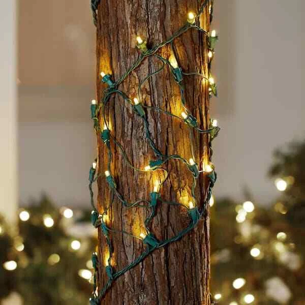 HOME ACCENTS HOLIDAY 150Count Warm White Mini LED Ribbon Net Lights £