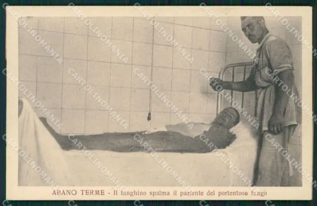 Padova Abano Terme Cura Fanghi cartolina QT3908