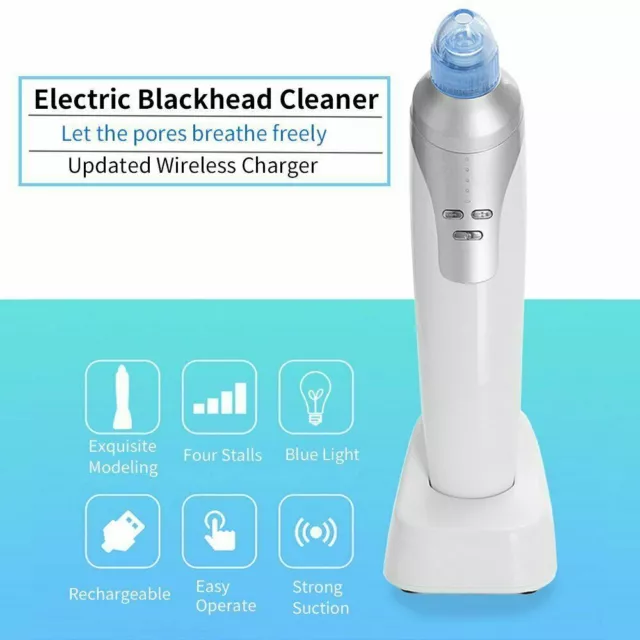 Comedo Microdermabrasion Vacuum Suction Pore Blackhead Remover Cleaner Machine