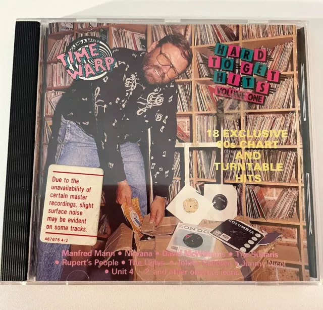 Hard To Get Hits Volume 1 CD 1991 Glenn A Baker Compilation 1960s rock pop rare