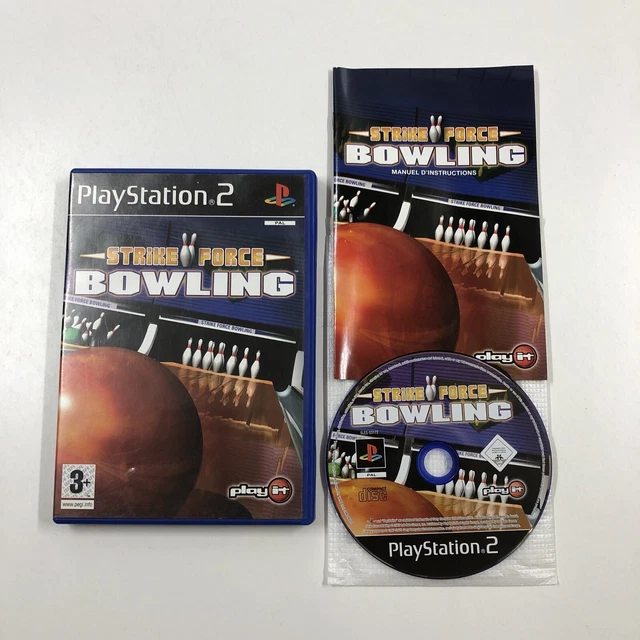 Lot De 3 Jeux PS2 : VF Strike, Force Bowling, King Of Clubs, Arcade, PAL, Occasion