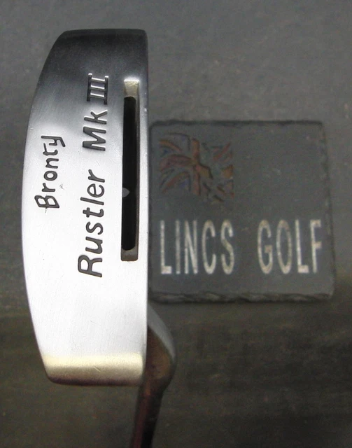 Bronty Rustler MK III Putter Steel Shaft 89cm Length Acer Grip Bronty Rustler MK III Putter Steel Shaft 89cm Length Acer Grip
