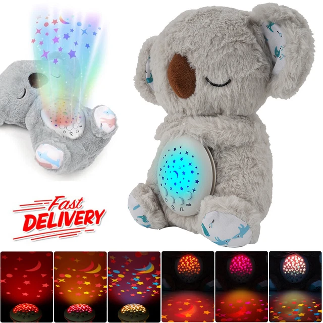 Slumber Koala cuddly toy with projector and music soothing dolls toys