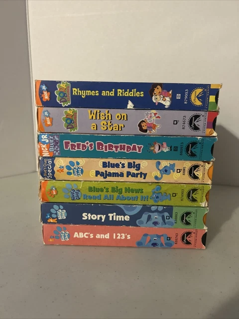 7 BLUES CLUES Vhs Lot Dora The Explorer EUR 51,68 - PicClick FR